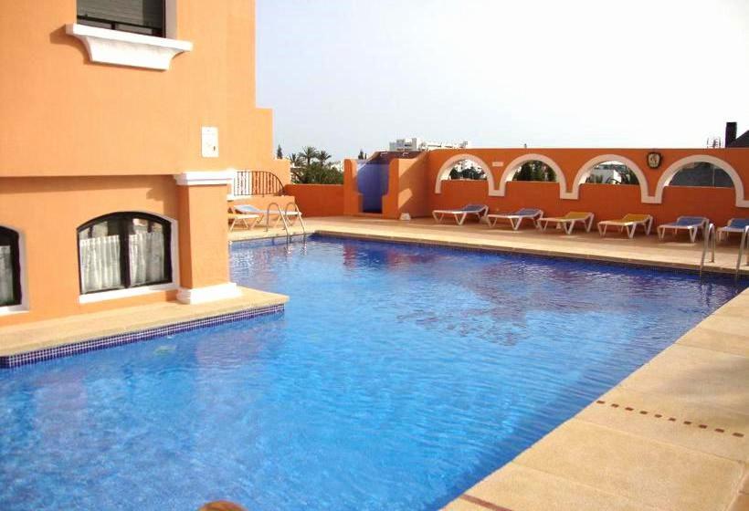 Amplia Vivienda New Para12 Pers A 4 Min Caminando De Playa Con Terraza, Piscina Com, Wifi, Ventiladores De Techo, Lavavajillas 滨海罗克塔斯 外观 照片